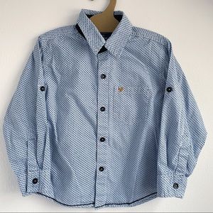 612 League Boys Button Down Shirt Size 4-5